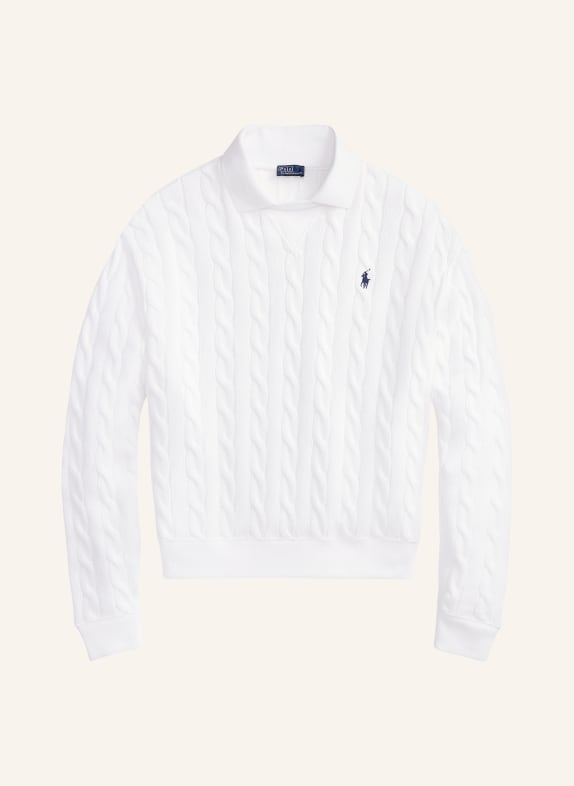 POLO RALPH LAUREN svetr BÍLÁ