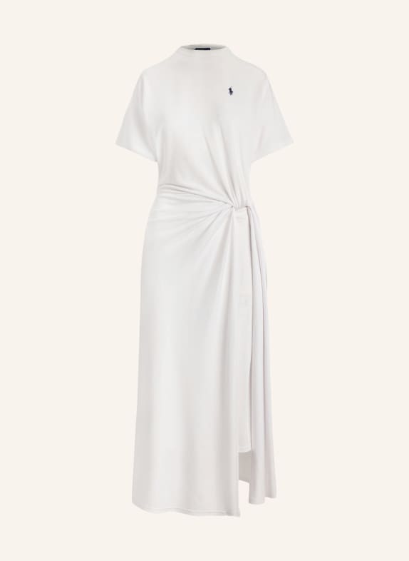 POLO RALPH LAUREN robe en jersey BLANC