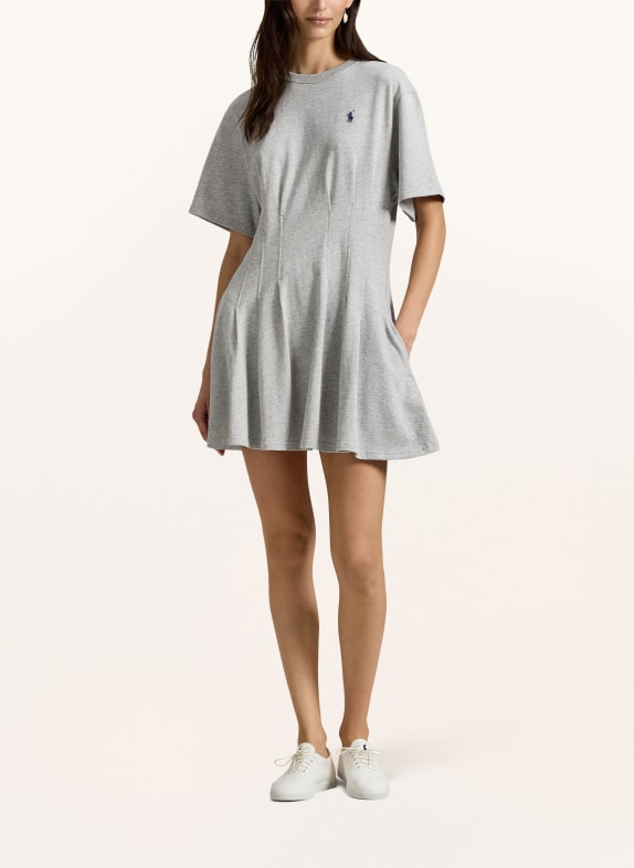 POLO RALPH LAUREN robe en jersey GRIS