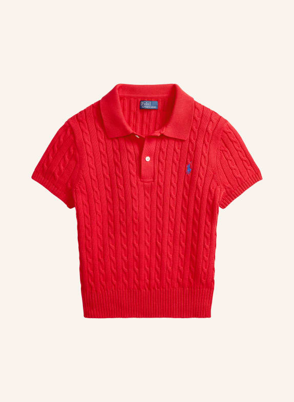 POLO RALPH LAUREN Knit polo shirt RED