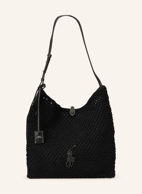 POLO RALPH LAUREN Shopper SCHWARZ / SILBER