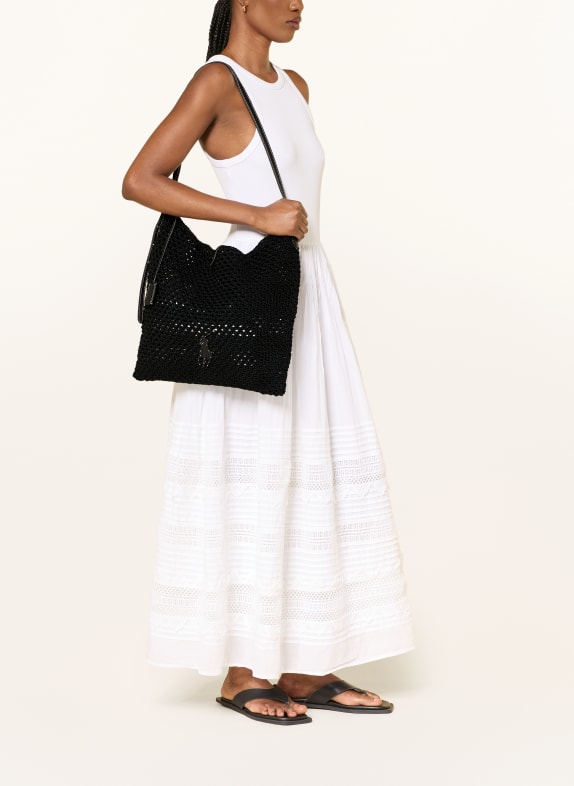 POLO RALPH LAUREN Shopper SCHWARZ / SILBER