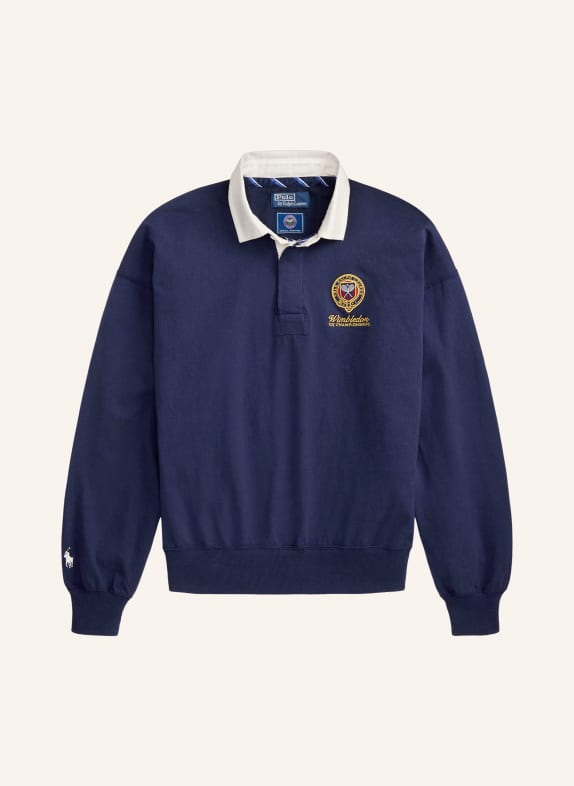 POLO RALPH LAUREN Rugbyshirt DONKERBLAUW / DONKERGEEL