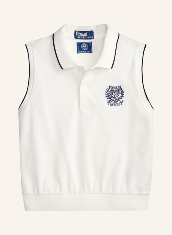 POLO RALPH LAUREN Piké polokošile BÍLÁ