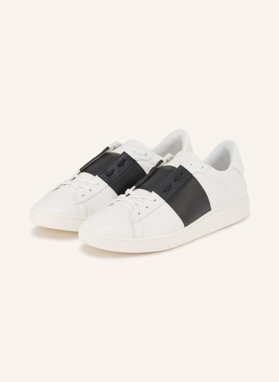 VALENTINO GARAVANI Tenisky OPEN ROYCO ČERNÁ / BÍLÁ