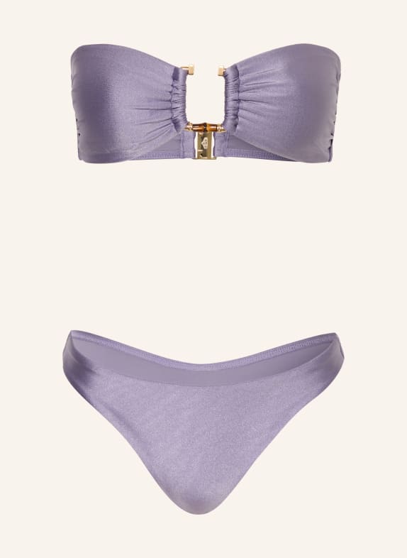 ZIMMERMANN Bandeau-Bikini INDRA HELLLILA