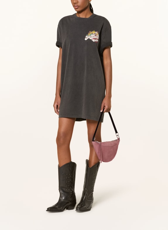 ALLSAINTS Schoudertas LUNA VIEUX ROSE / ZILVER