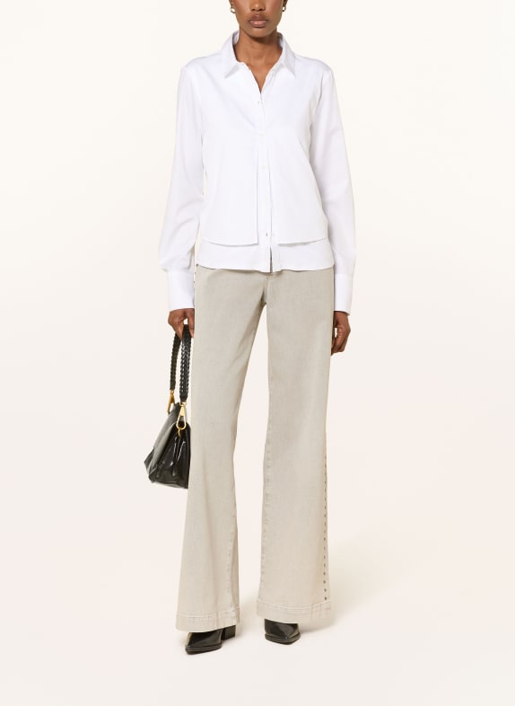 MARC CAIN Overhemdblouse 100 WHITE