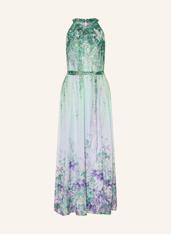 MARC CAIN Robe de soirée avec fil pailleté 715 purple heather