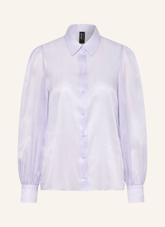 MARC CAIN Hemdbluse mit Seide 715 purple heather