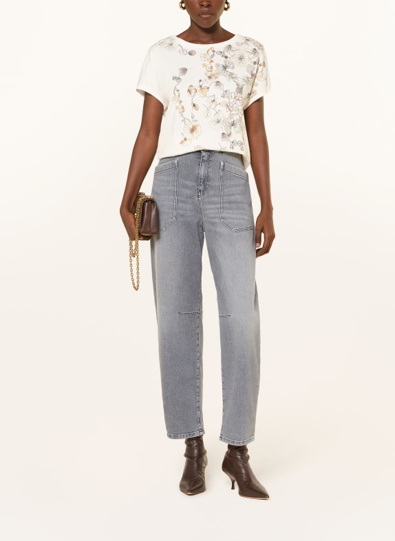 MARC CAIN T-shirt met strass-steentjes 110 off