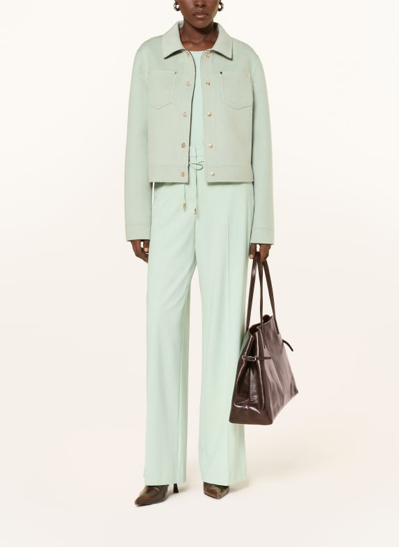 MARC CAIN Omkeerbare jas 505 silt green