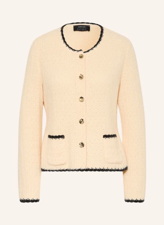 MARC CAIN Strickjacke 126 lamb`s wool