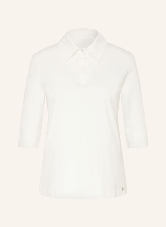 MARC CAIN Jersey polo shirt with 3/4 sleeves and rhinestones 110 off
