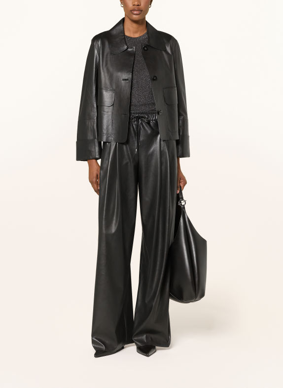 MARC CAIN Lederjacke 900 black new