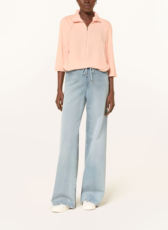 MARC CAIN Blouse met 3/4-mouwen 460 tropical peach