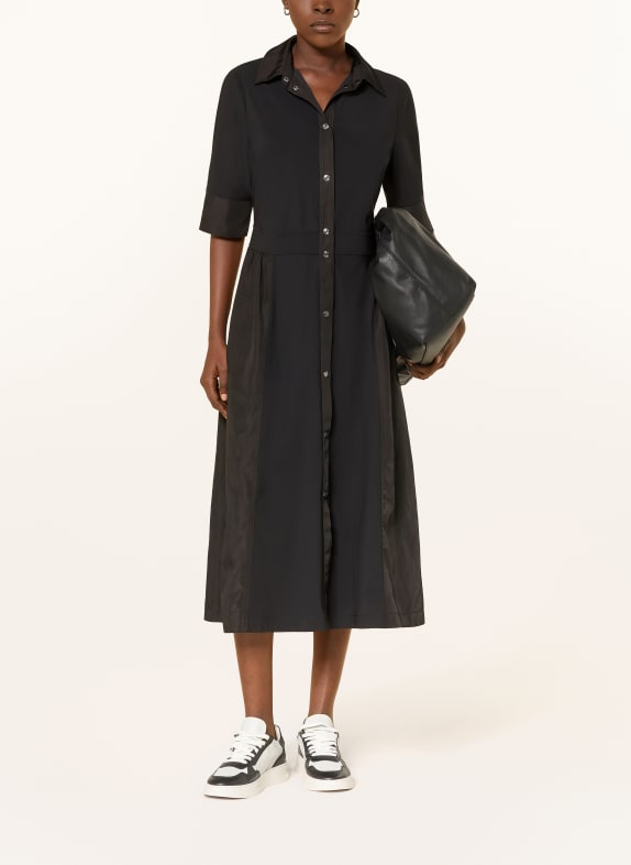 MARC CAIN Hemdblusenkleid 900 black new