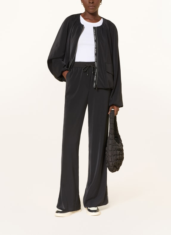 MARC CAIN Marlene-broek WELKOM met galonstrepen 900 black new