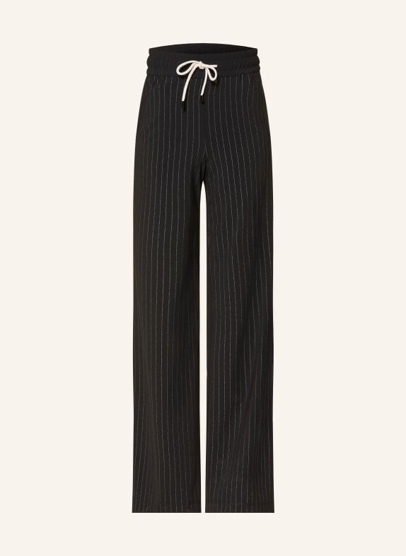 MARC CAIN Spodnie Marlene WELKOM 982 black and smoke