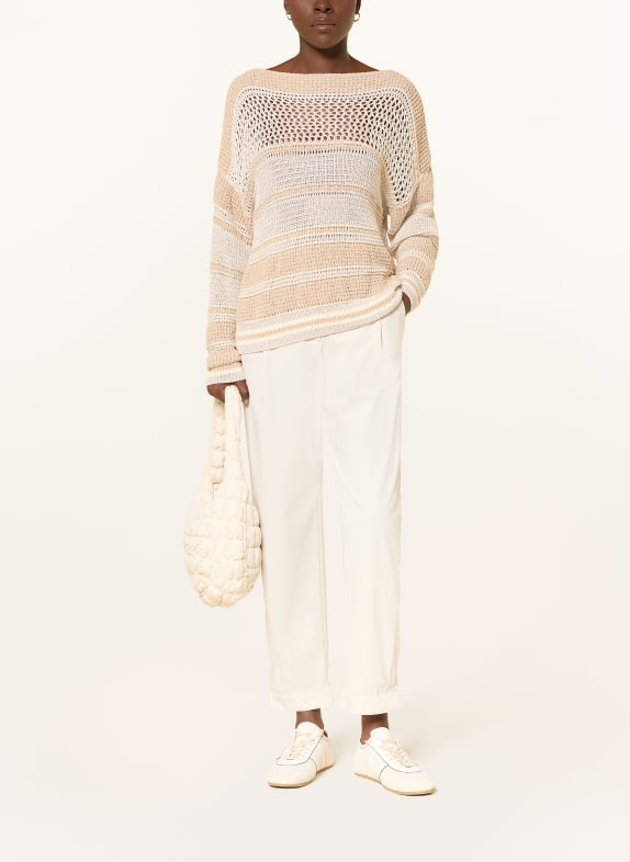 MARC CAIN Pullover 182 smoke