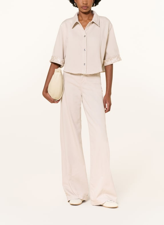 MARC CAIN Wide Leg Jeans WARRI 182 smoke