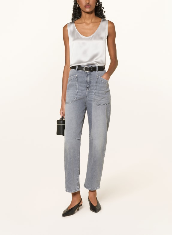 MARC CAIN Zijden top 812 vapor blue
