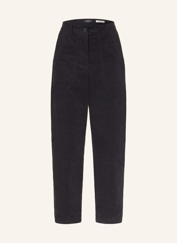 MARC CAIN Manšestrové kalhoty RUMA 394 navy