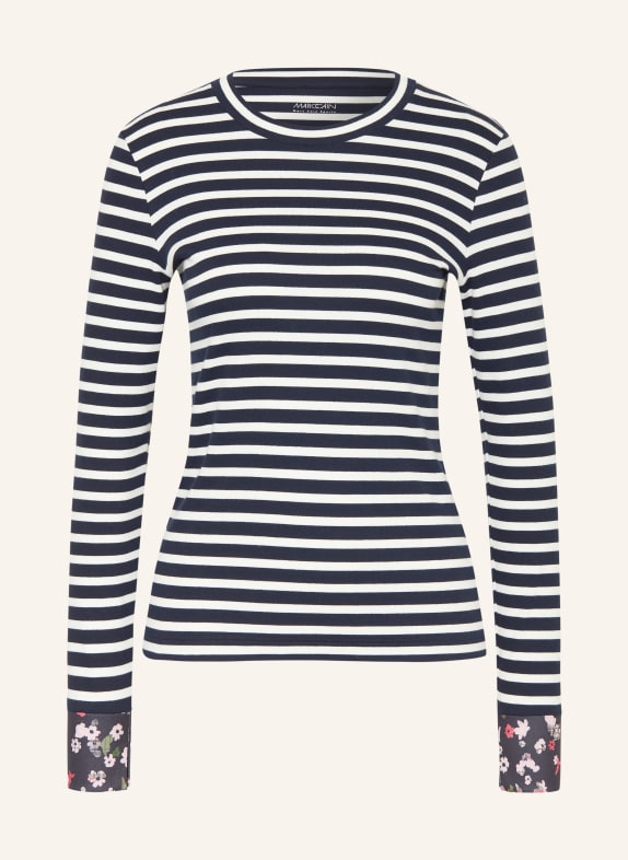 MARC CAIN Tričko s dlouhým rukávem 394 navy