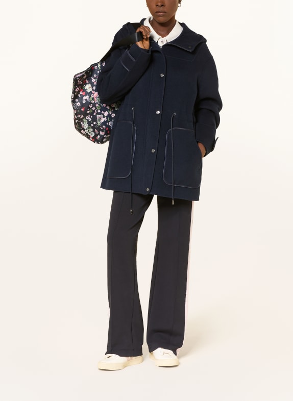 MARC CAIN Wollmantel 394 navy