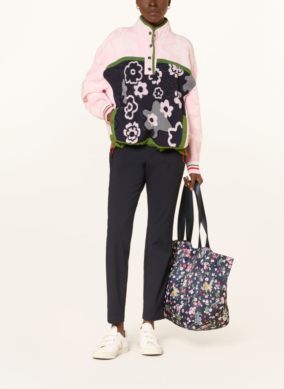 MARC CAIN Schlupfjacke im Materialmix 208 chalk pink
