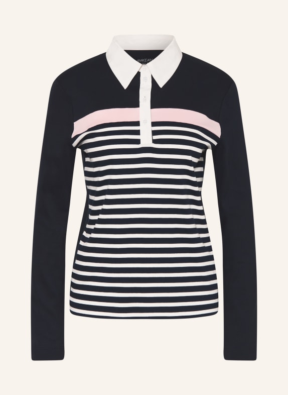 MARC CAIN Jerseyové polo tričko 394 navy