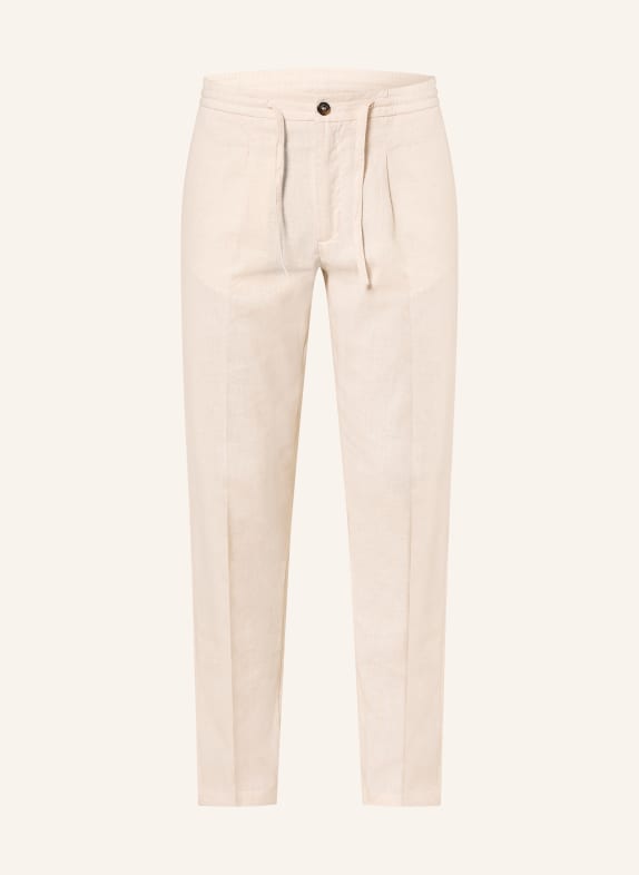 Aurélien Slim-fit linen chinos BEIGE