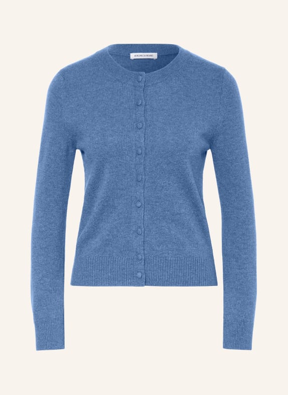 Veronica Beard Gebreide vest DARO van kasjmier BLAUW