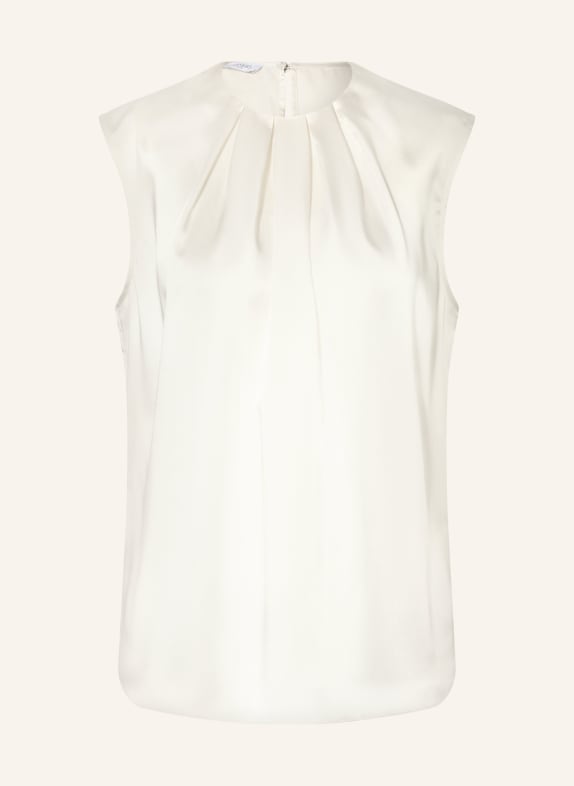 HOBBS Blusenshirt ROSANNE aus Satin WEISS