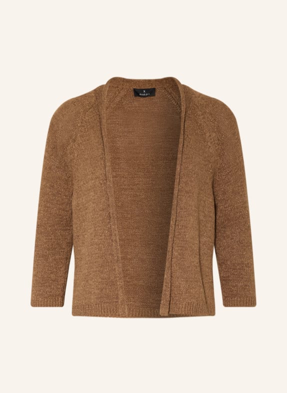 monari Pull à manches 3/4 MARRON