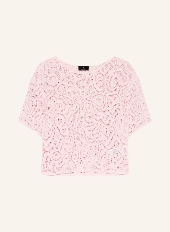 monari Crochet shirt PINK