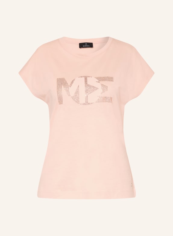 monari T-shirt avec strass ORANGE CLAIR