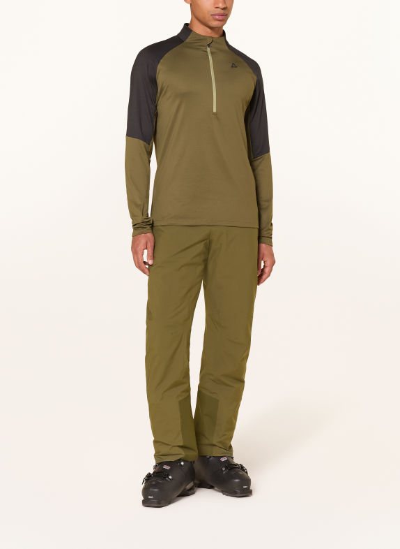 Schöffel SAFOON Midlayer OLIVE / BLACK