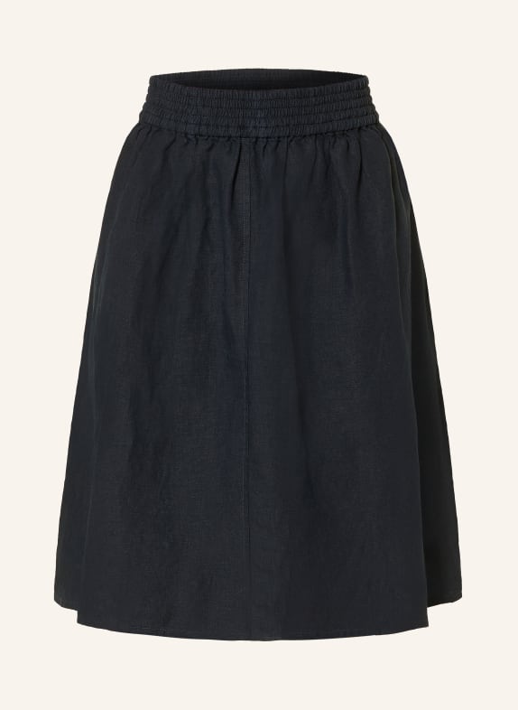 Marc O'Polo Linen skirt DARK BLUE