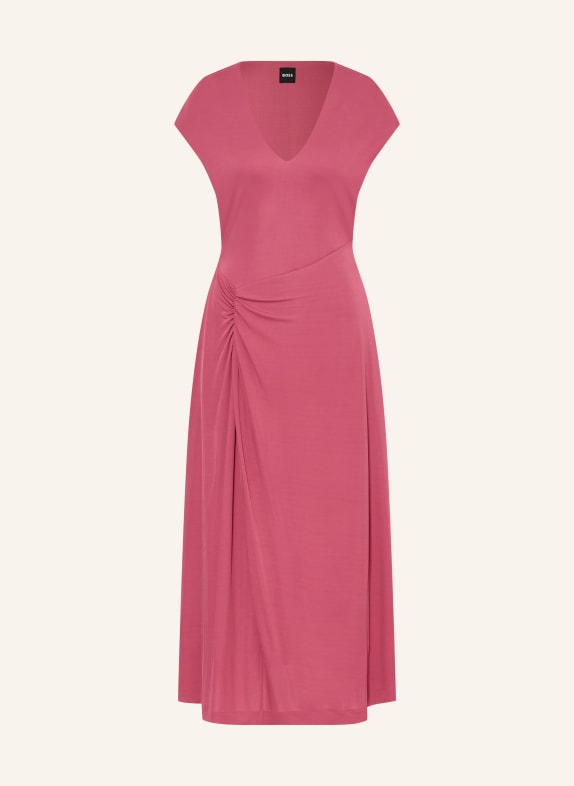 BOSS Kleid EPUETY DUNKELROT