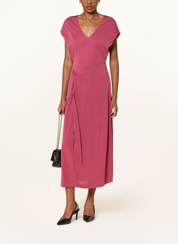 BOSS Kleid EPUETY DUNKELROT