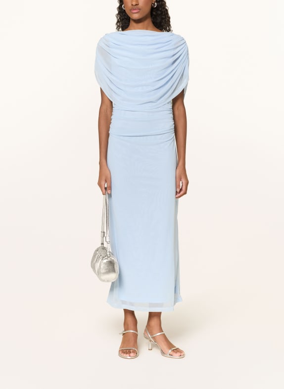 NEO NOIR TOTTUNA Mesh Dress LIGHT BLUE