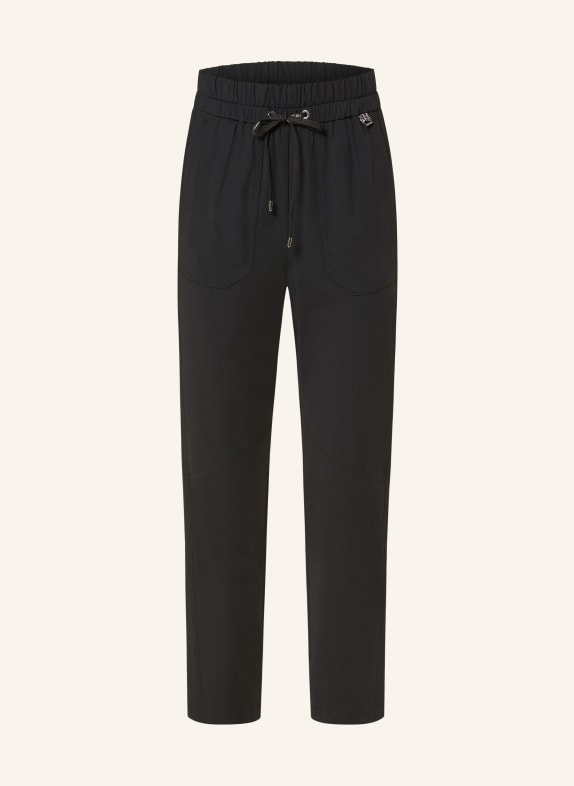 MARC CAIN 7/8 kalhoty v joggingovém stylu 900 black new