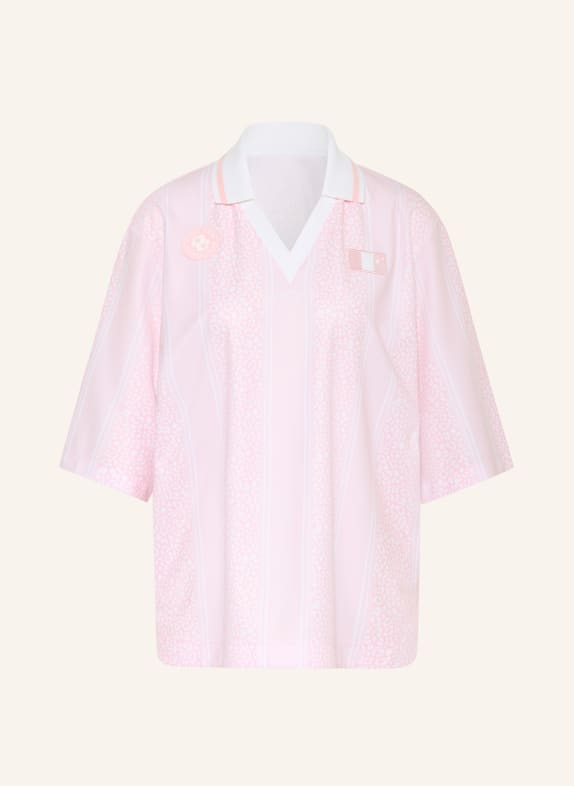 MARC CAIN Jersey-Poloshirt 253 pink lady new
