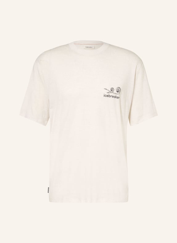 icebreaker Koszulka funkcyjna 150 TECH LITE z wełny merynosowej BIAŁY