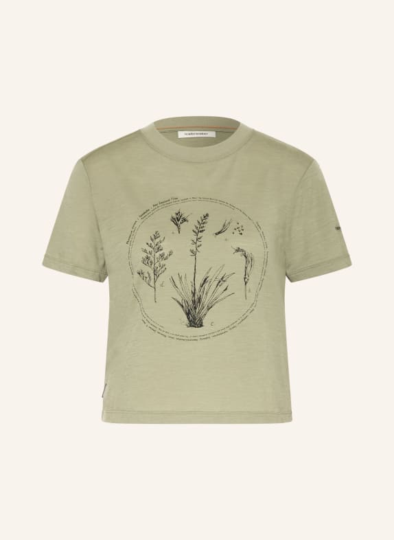 icebreaker 150 TECH LITE Performance Shirt made of merino wool LIGHT GREEN