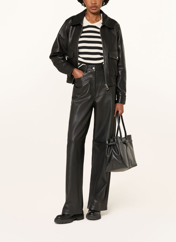 BELSTAFF Lederjacke RAYA SCHWARZ