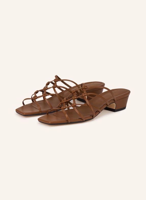Aeyde Mules TALHA COGNAC