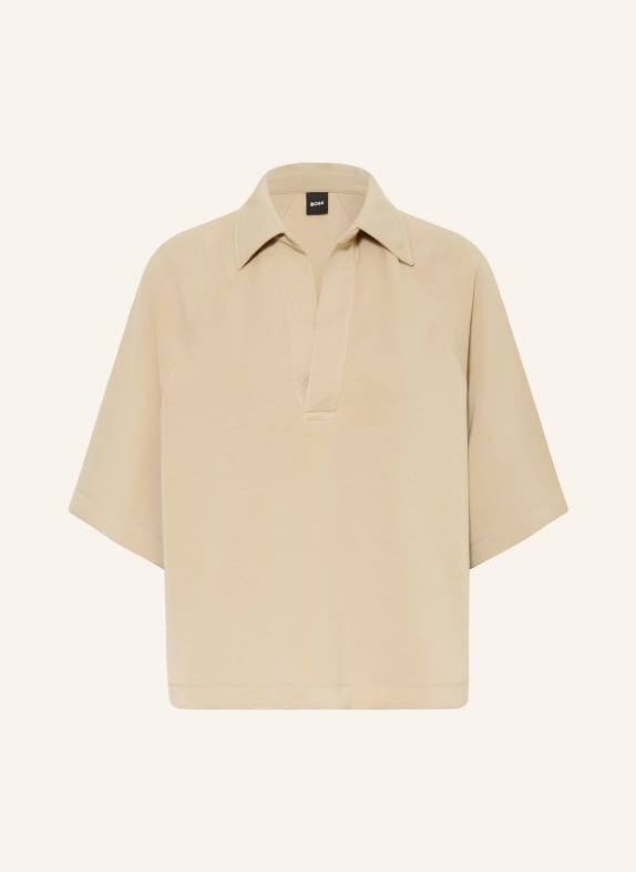 BOSS Jersey-Poloshirt BEIGE