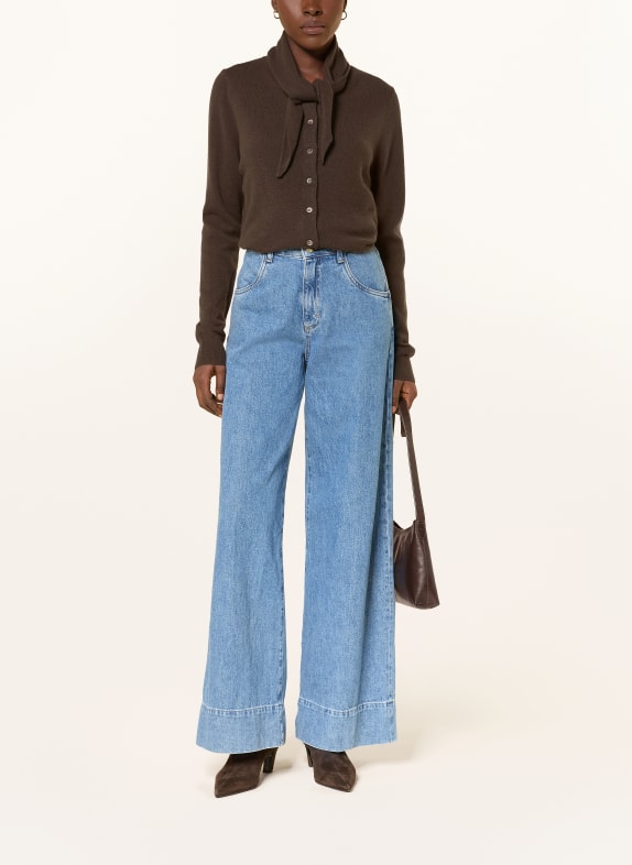 lilienfels Kasjmier vest MARRON FONCÉ